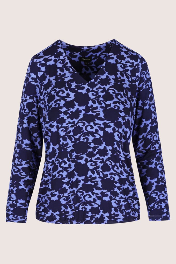 Jersey Blouse Op Elastiek