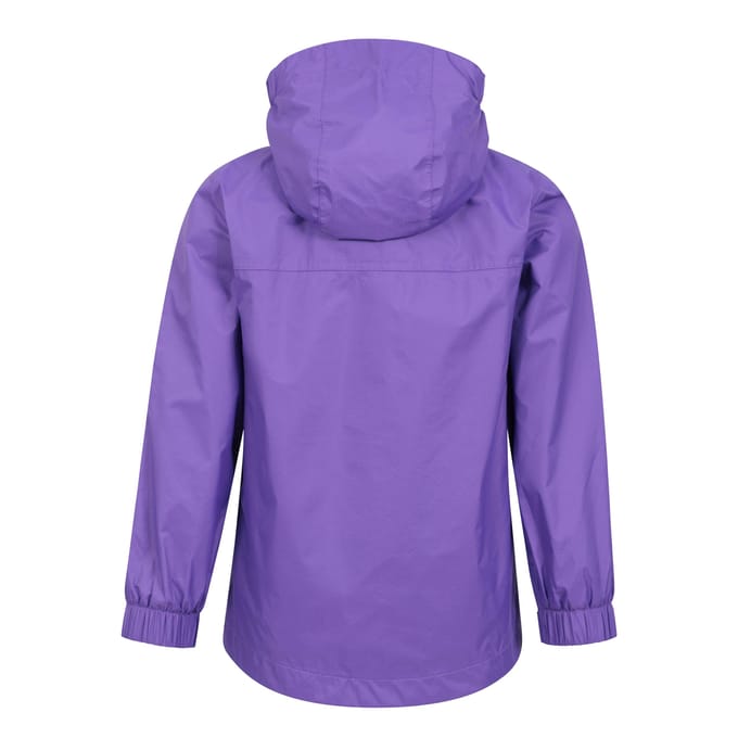 Mountain Warehouse Kinderen/Kinderen Torrent waterdichte jas met getapete naad (Paars)