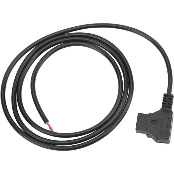 D Tap 2-pins Connector Kabel Stroomadapter Kabel 1m Lengte voor Pocket Cinema Camera gray