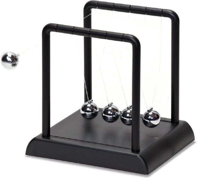 Keycraft Newtons Cradle 11 cm. 8+