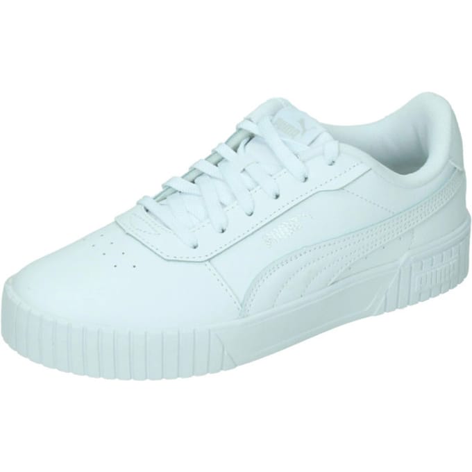 PUMA Carina 2,0 Dames Sneakers - Wit/Zilver