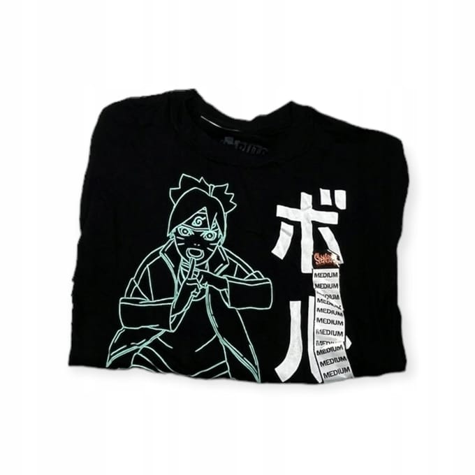 Koszulka T-shirt męski okrągły dekolt SPENCER'S BORUTO M gray