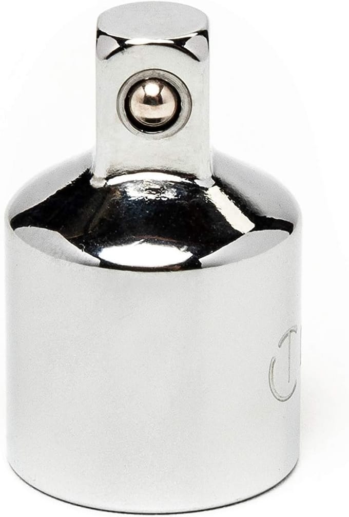 Adapter Dopsleutel - Verloopstuk Ratel - Gereedschap Wisselen - Chroom Molybdeen Staal - 3/8" naar 1/4" - Chroom