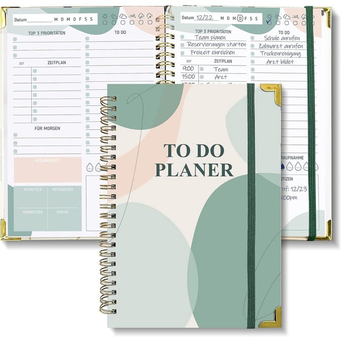 DailySupplies® Studieplanner - Huiswerkplanner - Schoolplanner