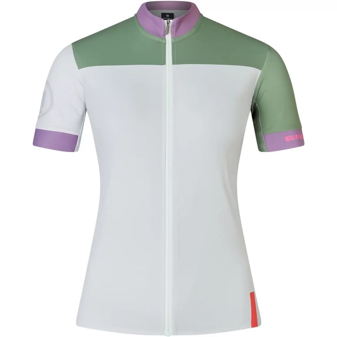 Endura Fs260 Chroma Korte Mouw Wielertrui Grijs M Vrouw