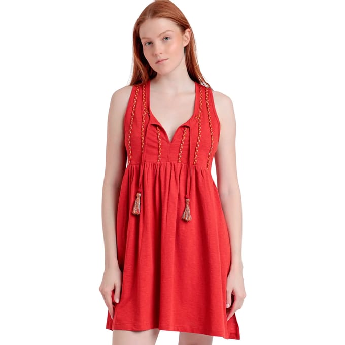 Korte Jurk Admas Mouwloze zomerjurk Barbados Beach
