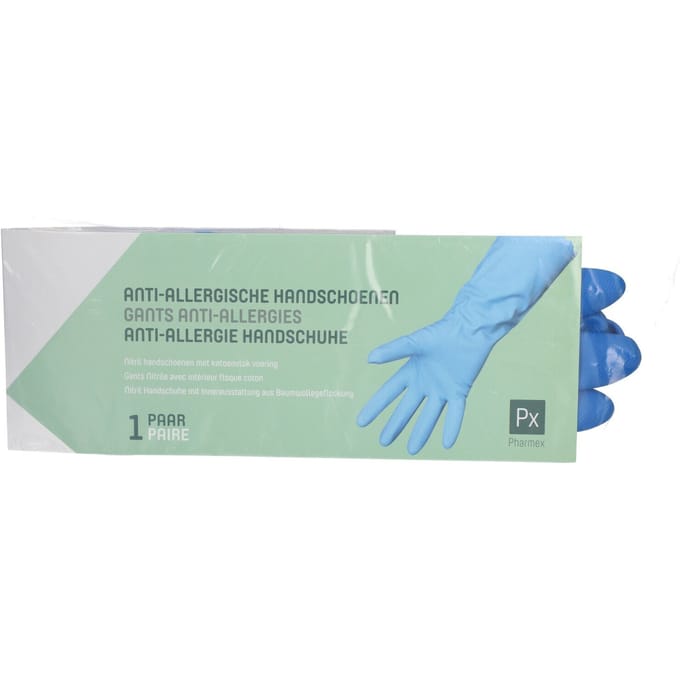 Pharmex Gants Anti-Allergique Nitril Medium 2 gants Handschoenen