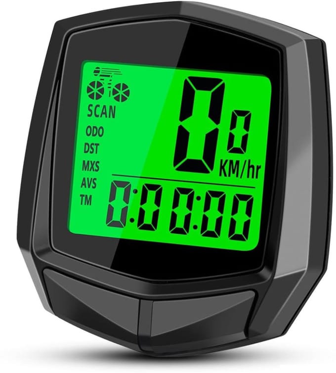 CRLYN® Kilometerteller Fiets - Snelheidsmeter - Fietscomputer
