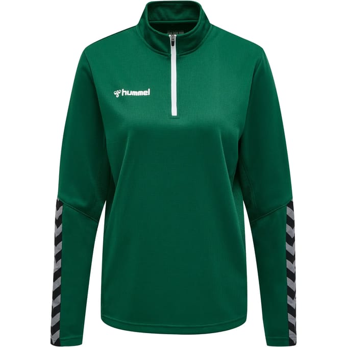 Hummel dames-sweater met lange mouwen Hmlauthentic Half Zip Wo 204929