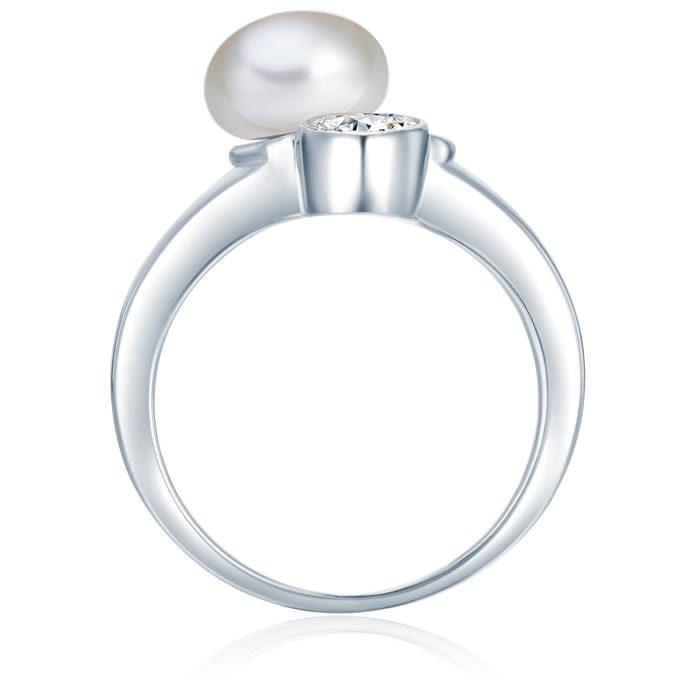 Valero Pearls Cocktail Ring - Sterling zilver - zilver - 50