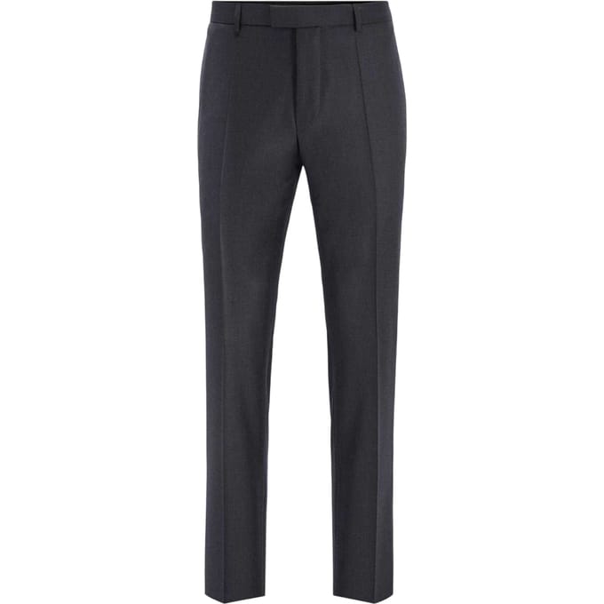 Boss Mannelijke T-Lone LC Virgin Wool Tailored Broek (Grijs)