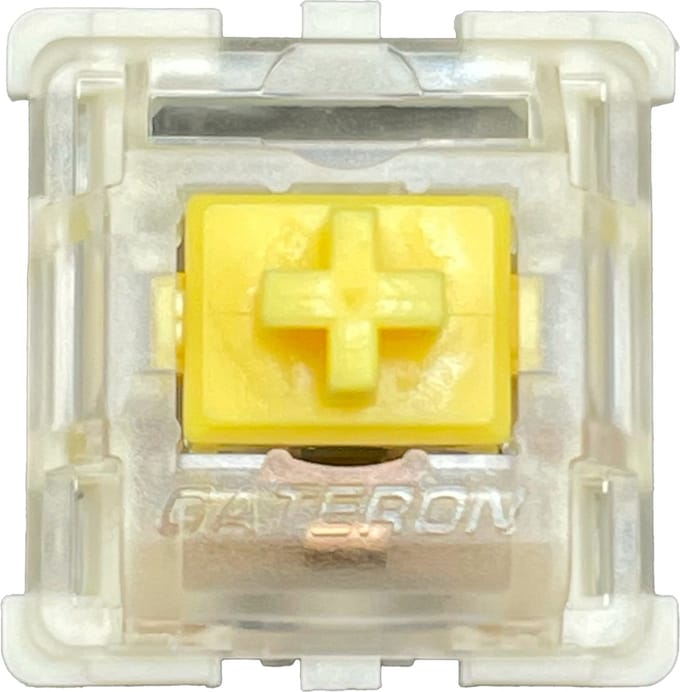 Gateron KS-9 Yellow Mechanische Switches - Linear - 30 stuks