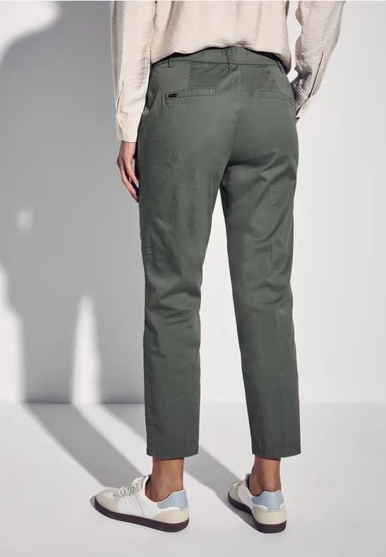 Zachte keperstof chino