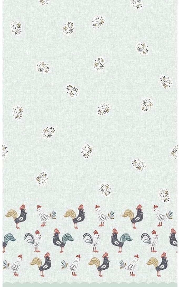 TAFELLAKEN PASEN "EASTER MORNING" 138X220CM MINT IN/OUT PASEN