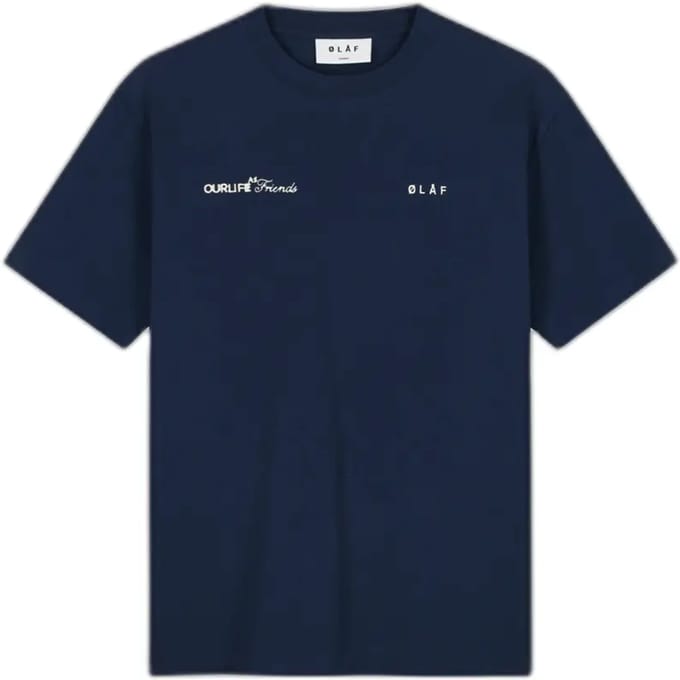 T-shirt Olaf Hussein Script Friends Boxy