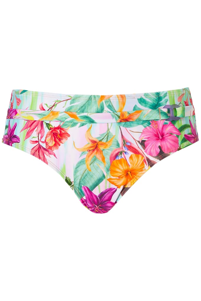Livera Sw Bo. Brief Mid Barbados Flower Graphic Flower Größe: 44 | Bikinis Outlet | Damen