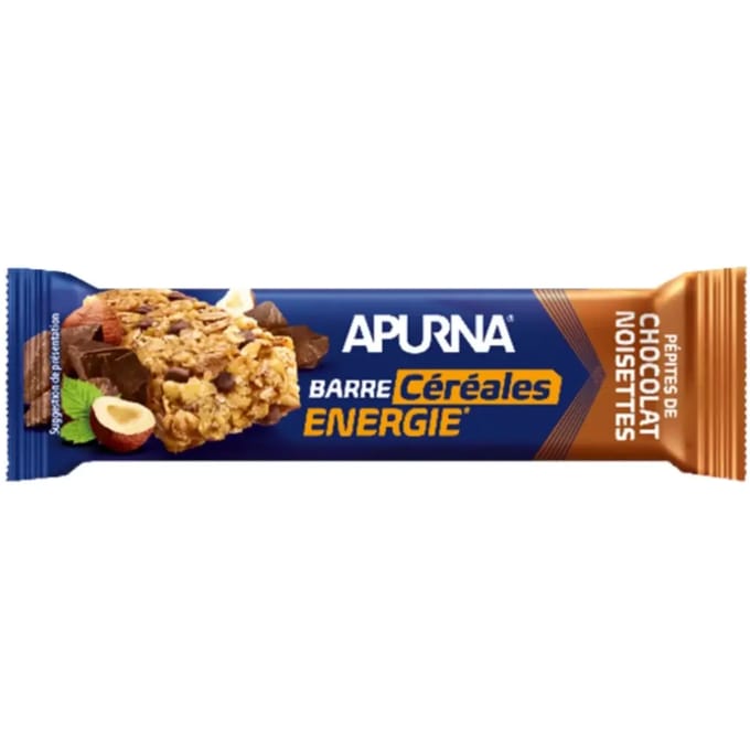 Bars Apurna HyperNutrition Croustillante Chocolat-Noisette 45g