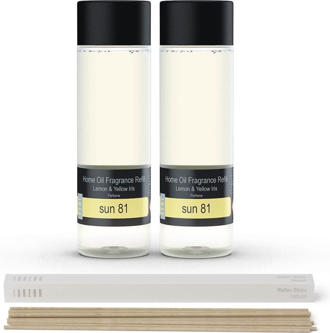 JANZEN Home Fragrance Refill Sun 81 2-pack Incl. Sticks