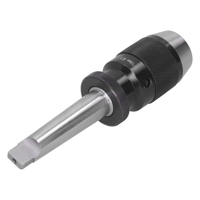 Mandrin de perçage intégré sans clé, autobloquant, droit, MT, outils à main pour tours Morse 116 mm, MTA3