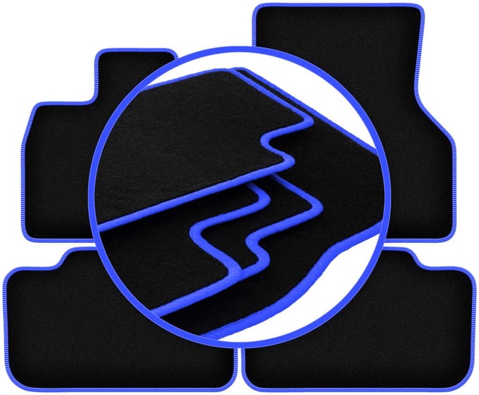 CARLUX-BLUE automatten voor: BMW iX I20 0 (2021-2022)