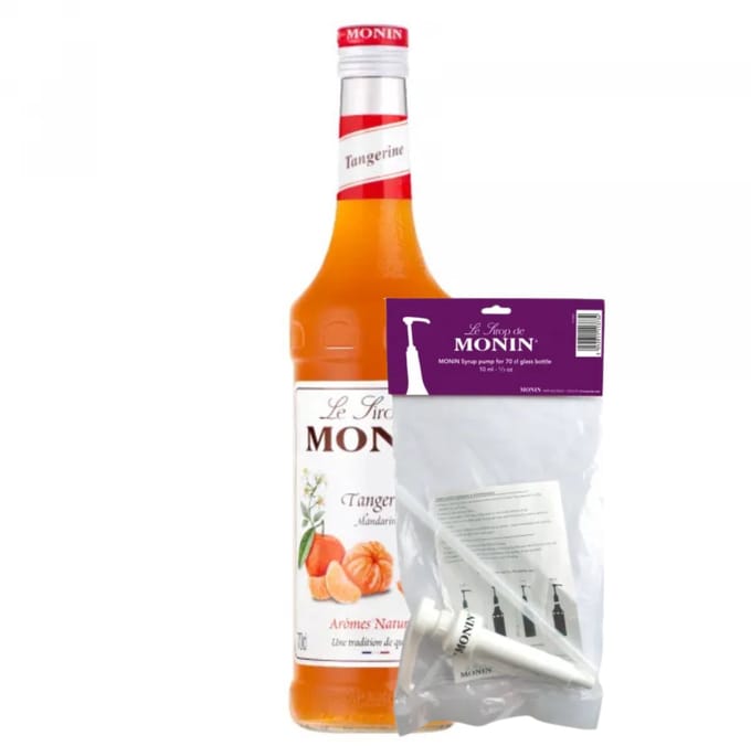 Monin Siroop Orange (70 cl) + Pompje (10ml)