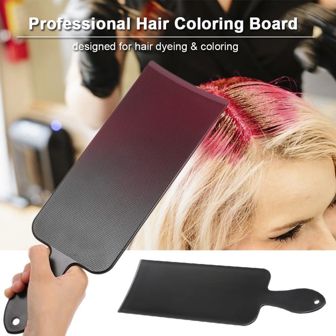 Haarverfbord Professionele haarverfverfbord Highlightingbord Haarverzorging Kies kleur black