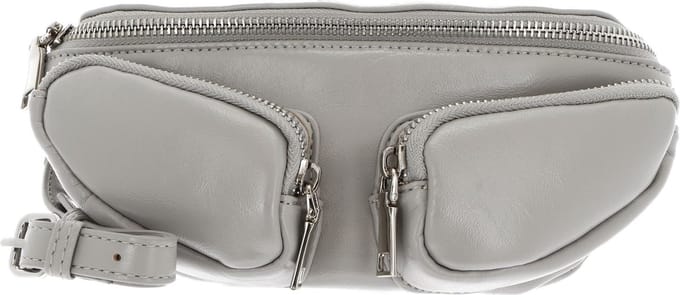 SEIDENFELT MANUFAKTUR Schoudertas Kinda Beltbag Grey Grijs