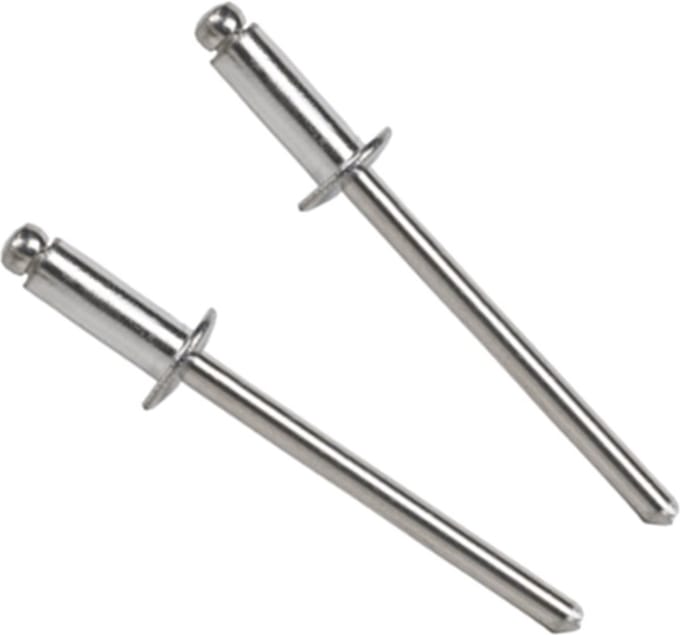 Gesipa 1454615 Popnagel (Ø x l) 5 mm x 12 mm Staal Staal Staal Blindniet St/St 5x12mm Standard KS 6,0-8,0mm 500 stuk(s)