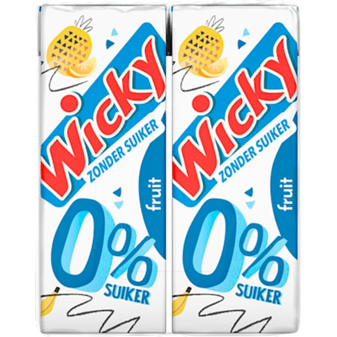 Fruit 0% suiker 6-pack
