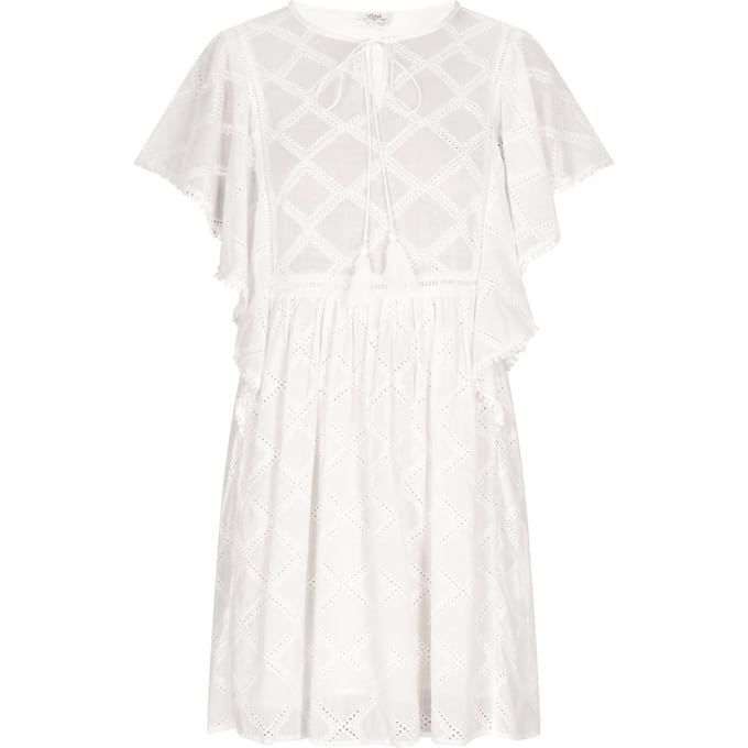 usha Jurk Dames wit