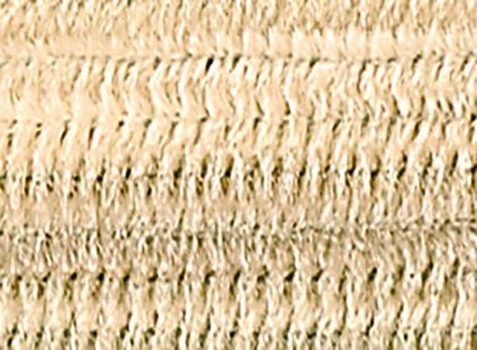 Chenilledraad Folia 50cm lang - 10 stuks chamois
