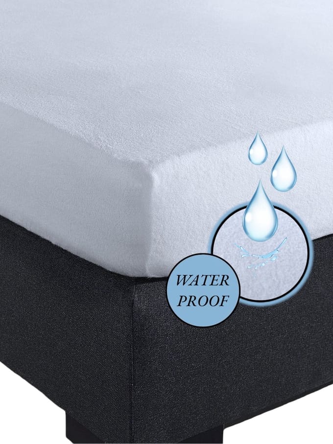 Bed care Waterdichte Matrasbeschermer/Molton - 90x200 - 30cm Hoek