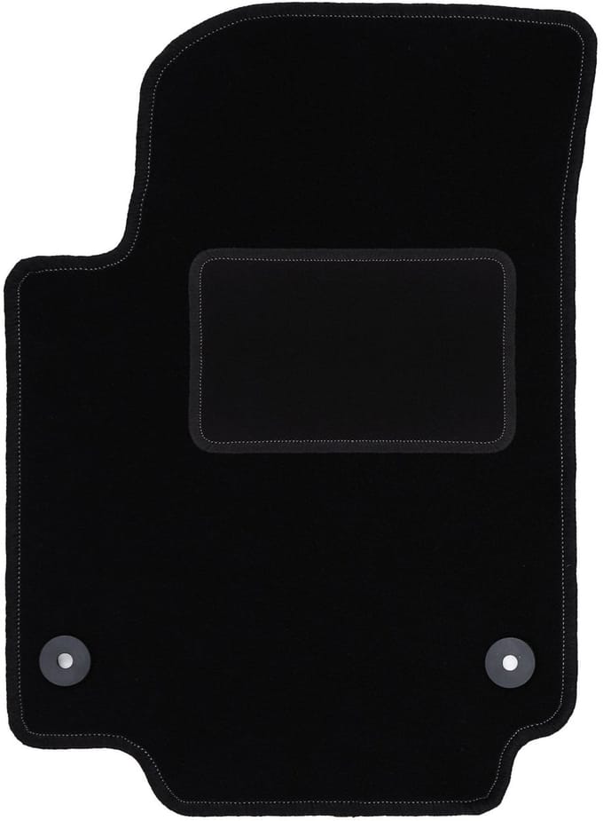 Chauffeursmat zwart voor: Skoda Citigo hatchback (2011-)