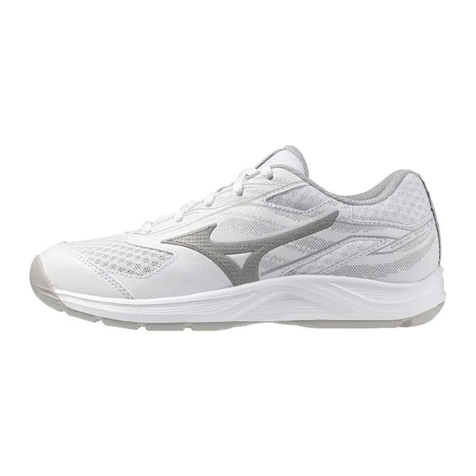Mizuno Break Shot 5 Tennisschoenen Dames-Wit,Grijs