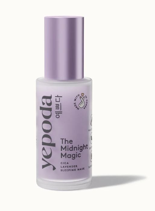 Nachtmasker - YEPODA - The Midnight Magic - 50 ml - Veganistisch - Intense hydratatie schoon