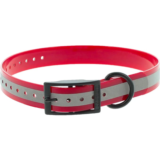 Reflecterende polyurethaan hondenhalsband met dubbele gesp Canihunt Xtreme