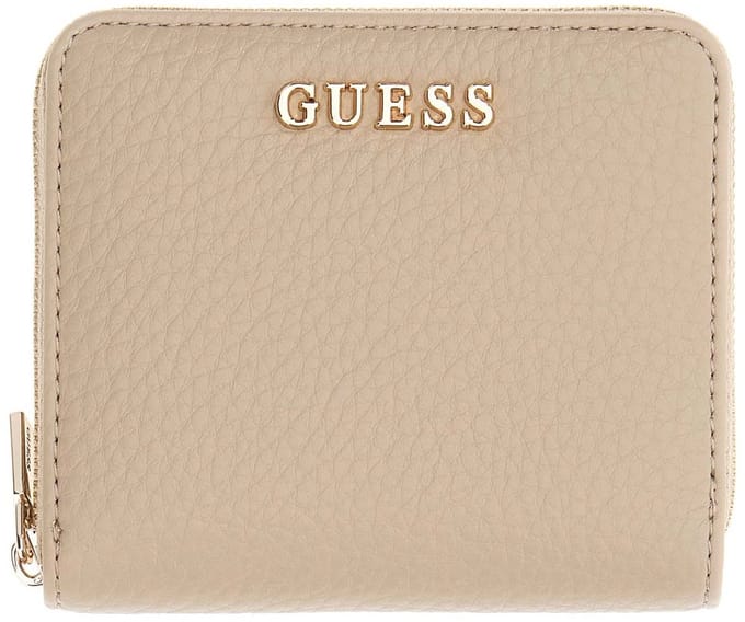 GUESS portemonnee Jessa SLG Zip Around Wallet Taupe beige