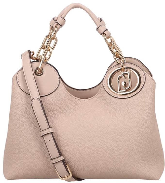 Liu Jo Faiza Medium Handtas Dames - Imitatieleer - Beige