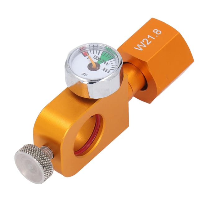 W21.8 Soda Carbonator Navuladapter Professionele Hoge Nauwkeurigheid CO2 Navuladapter met Druk