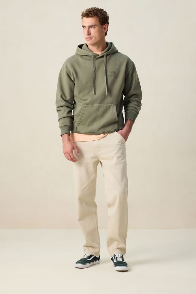 Sissy-Boy - Groene hoodie met embroidery