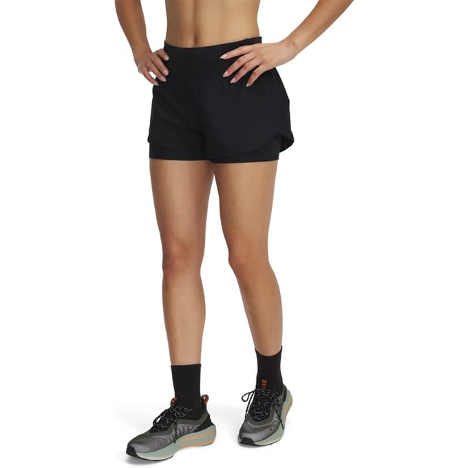 UA Launch Pro 3" 2in1 Shorts 1389575-001 XS