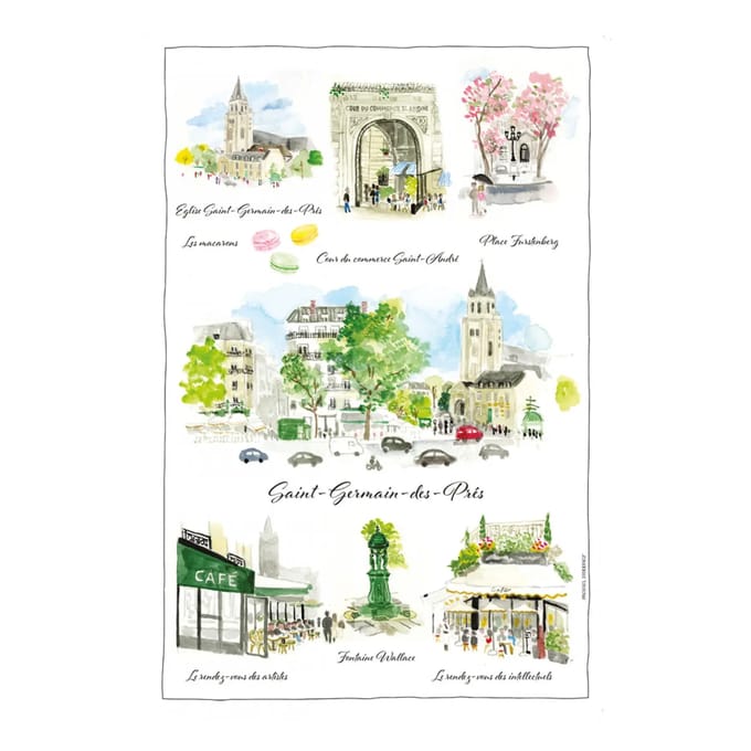Theedoek Winkler St Germain Des Près