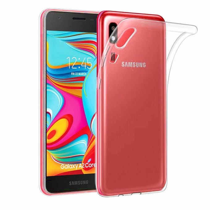 Ntech Hoesje Geschikt Voor Samsung Galaxy A2 Core Transparant Hoesje / Crystal Clear TPU Case