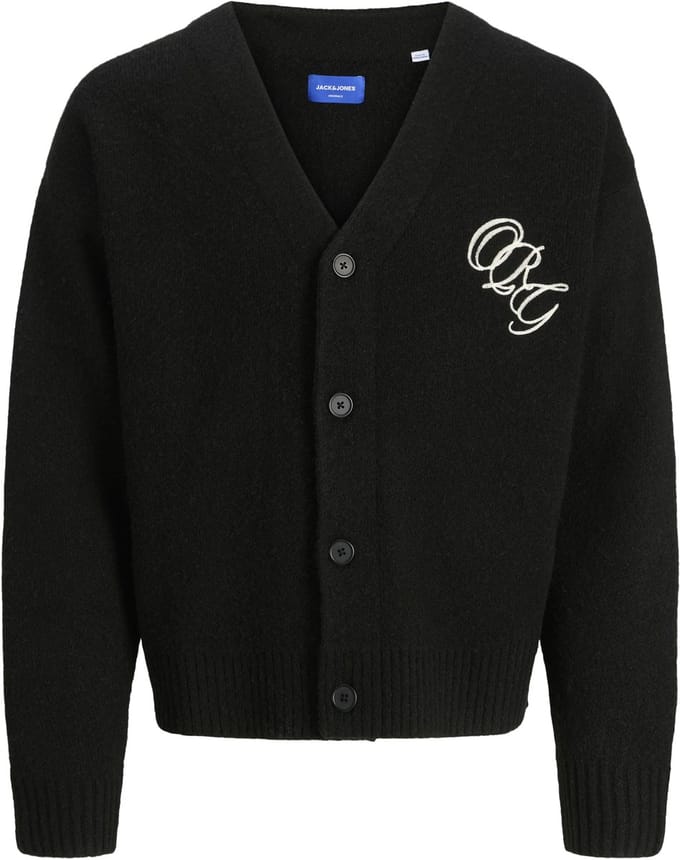 JACK&JONES - JORBEDFORD KNIT EMB CARDIGAN JNR - Jongens - Cardigans