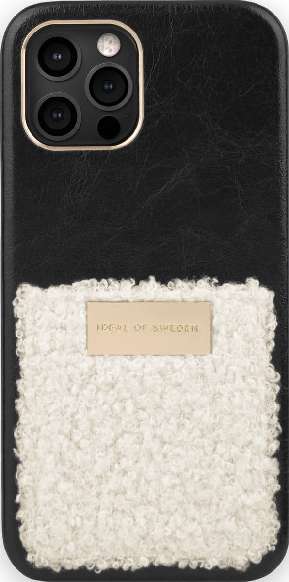 iDeal Of Sweden Statement Case iPhone 12 Pro Max Cream Faux Sherling