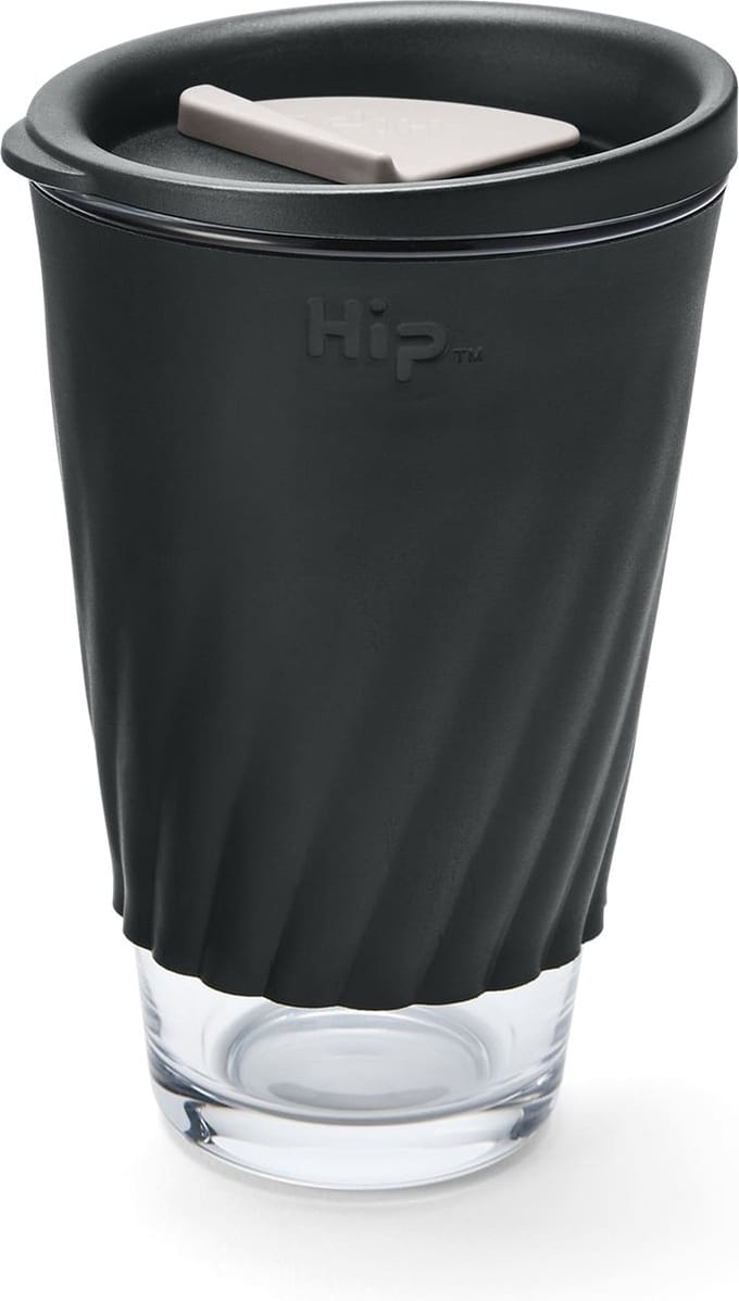 Drinkbeker, 355 ml, Zwart - HIP