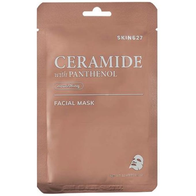 Skin627 Gezichtsmasker Maska Do Twarzy W Płacie Ceramide & Panthenol 22ml