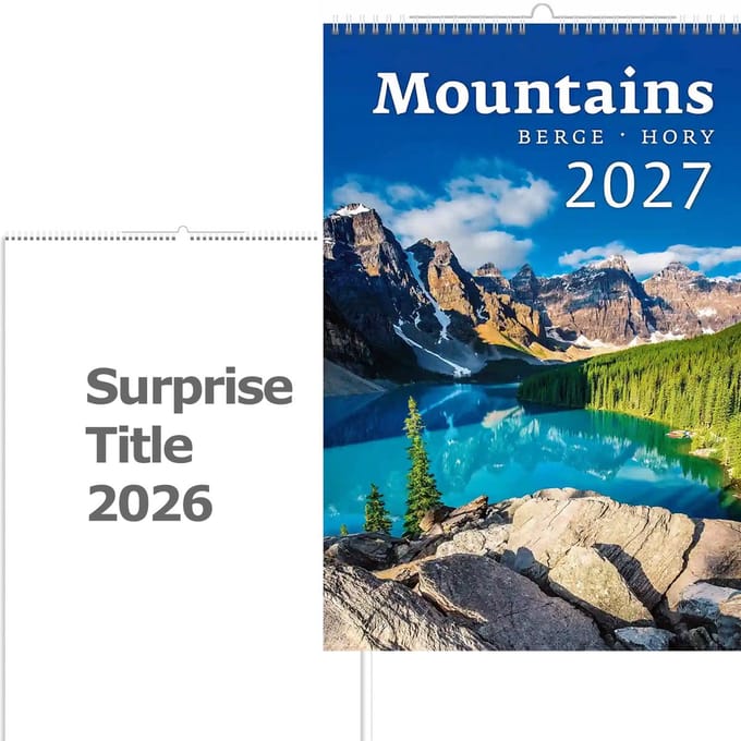 Berglandschap Muur A3+ 2027