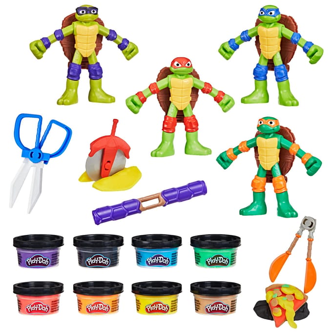 Play-Doh Teenage Mutant Ninja Turtles Cowabunga Creations Speelset