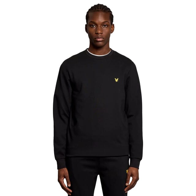 Lyle & Scott Crew Neck Fly Fleece Sweater Heren - Maat S